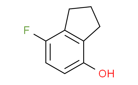 CAS No. 161178-24-1, 7-Fluoro-2,3-dihydro-1H-inden-4-ol