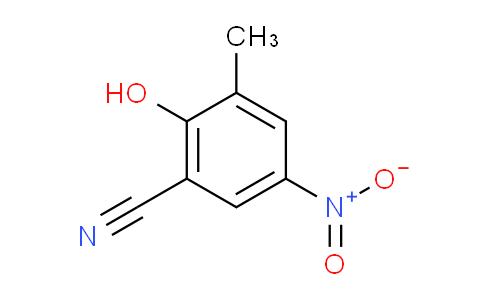 CAS No. 290347-99-8, 2-Hydroxy-3-methyl-5-nitro-benzonitrile