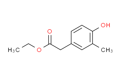 CAS No. 607707-64-2, ethyl 2-(4-hydroxy-3-methylphenyl)acetate
