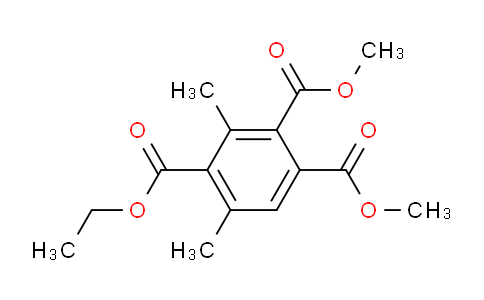 CAS No. 56863-78-6, 4-ethyl 1,2-dimethyl 3,5-dimethylbenzene-1,2,4-tricarboxylate