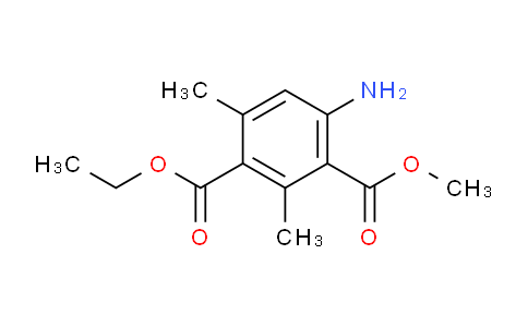 CAS No. 75410-03-6, 1-ethyl 3-methyl 4-amino-2,6-dimethylisophthalate