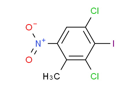 CAS No. 525584-80-9, 1,3-dichloro-2-iodo-4-methyl-5-nitrobenzene