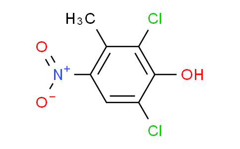CAS No. 37693-15-5, 2,6-Dichloro-3-methyl-4-nitrophenol