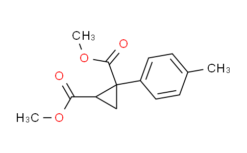 CAS No. 345618-40-8, dimethyl 1-p-tolylcyclopropane-1,2-dicarboxylate