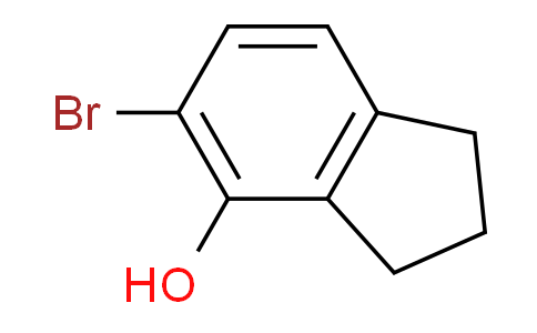 CAS No. 575504-23-3, 5-bromo-2,3-dihydro-1H-Inden-4-ol