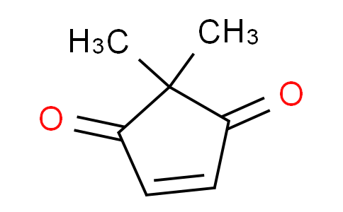 CAS No. 26154-22-3, 2,2-dimethyl-4-cyclopentene-1,3-dione