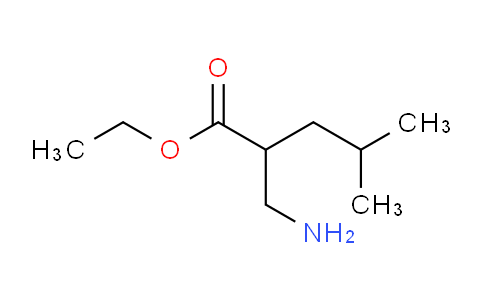 CAS No. 90727-08-5, ethyl 2-(aminomethyl)-4-methylpentanoate