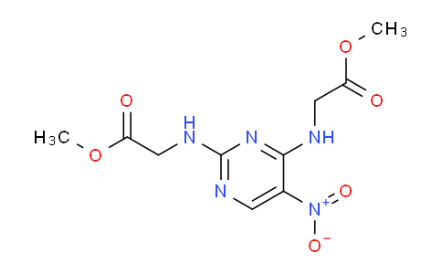CAS No. 875232-96-5, N,N'-(5-nitro-pyrimidine-2,4-diyl)-bis-glycine-dimethyl ester