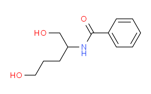 CAS No. 100370-35-2, N-(1,5-Dihydroxypentan-2-yl)benzamide