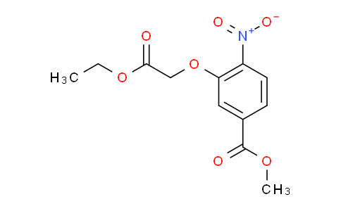 CAS No. 214848-28-9, Methyl 3-(2-ethoxy-2-oxoethoxy)-4-nitrobenzoate