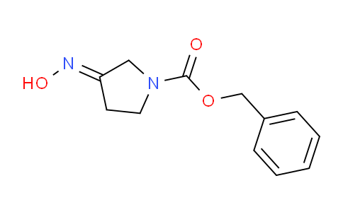 CAS No. 1051936-08-3, Benzyl 3-(hydroxyimino)pyrrolidine-1-carboxylate
