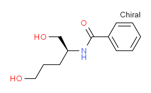 CAS No. 296766-74-0, (S)-N-(1,5-dihydroxypentan-2-yl)benzamide