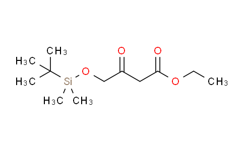 CAS No. 1341195-54-7, Ethyl 4-((tert-butyldimethylsilyl)oxy)-3-oxobutanoate