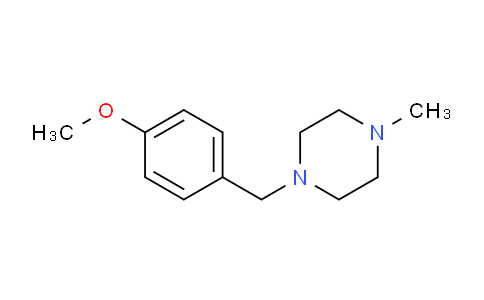 CAS No. 414879-57-5, 1-(4-methoxybenzyl)-4-methylpiperazine