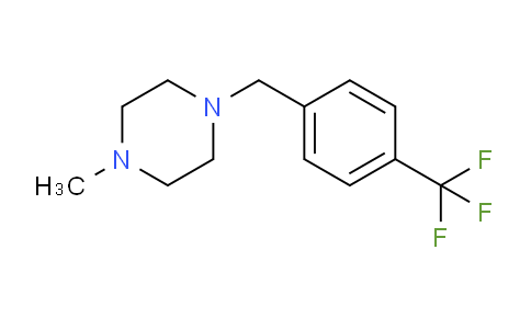 CAS No. 201682-15-7, 1-methyl-4-(4-(trifluoromethyl)benzyl)piperazine