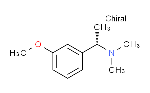 CAS No. 889443-69-0, (S)-1-(3-Methoxyphenyl)-N,N-dimethylethanamine