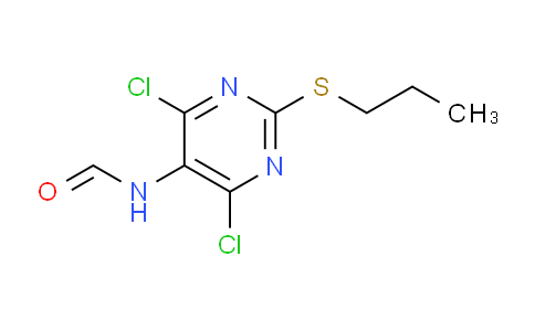 CAS No. 1402150-28-0, N-(4,6-dichloro-2-(propylthio)pyriMidin-5-yl)forMaMide