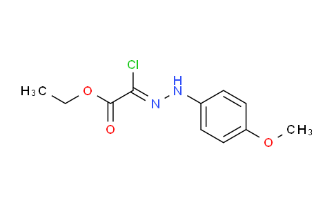 CAS No. 473927-63-8, (Z)-Ethyl 2-chloro-2-(2-(4-methoxyphenyl)hydrazono)acetate