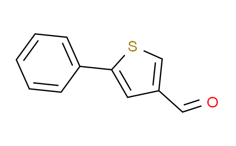 CAS No. 38115-12-7, 5-phenylthiophene-3-carbaldehyde