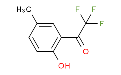 CAS No. 70978-57-3, 2,2,2-Trifluoro-1-(2-hydroxy-5-methylphenyl)-ethanone