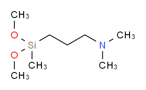 CAS No. 67353-42-8, 3-[Dimethoxy(methyl)silyl]-N,N-dimethylpropan-1-amine