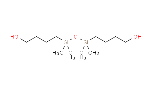 CAS No. 5931-17-9, 4,4'-(1,1,3,3-Tetramethyldisiloxane-1,3-diyl)bis(butan-1-ol)