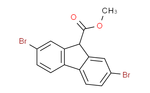 CAS No. 73838-62-7, Methyl 2,7-dibromo-9H-fluorene-9-carboxylate