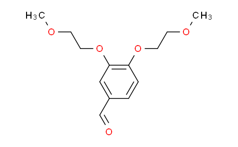 CAS No. 80407-64-3, 3,4-Bis(2-methoxyethoxy)benzaldehyde