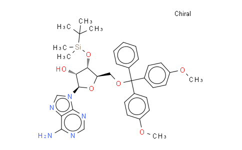 CAS No. 81794-12-9, 5’-DMT-3’-TBDMS adenosine