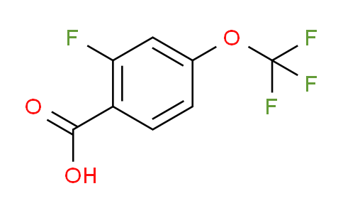 CAS No. 1073477-22-1, 2-Fluoro-4-(trifluoromethoxy)benzoic acid