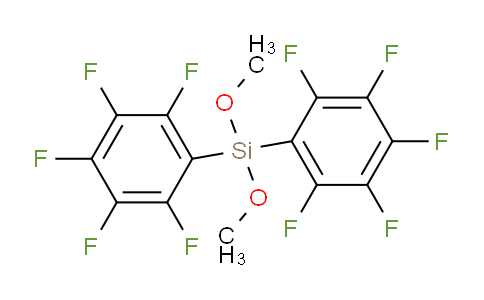 CAS No. 223668-68-6, Dimethoxybis(pentafluorophenyl)silane