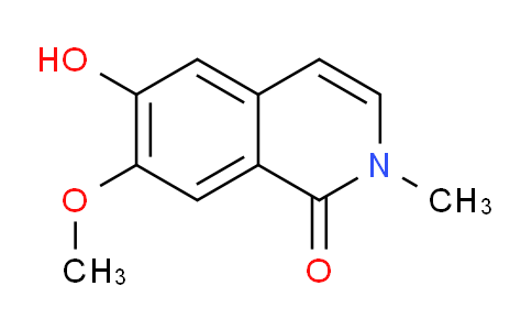 CAS No. 1043429-41-9, 6-hydroxy-7-methoxy-2-methylisoquinolin-1(2H)-one
