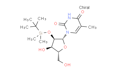 CAS No. 922508-26-7, 1-[(2R,3R,4R,5R)-3-[tert-butyl(dimethyl)silyl]oxy-4-hydroxy-5-(hydroxymethyl)oxolan-2-yl]-5-methylpyrimidine-2,4-dione