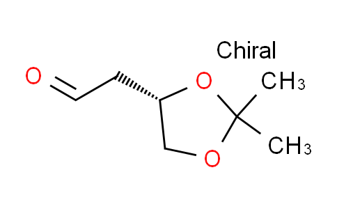 CAS No. 32233-44-6, (4S)-2,2-Dimethyl-1,3-dioxolane-4-acetaldehyde