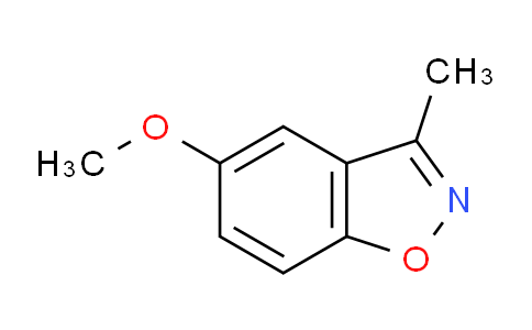 CAS No. 145508-90-3, 5-methoxy-3-methyl-1,2-benzoxazole