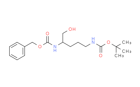 CAS No. 849815-16-3, (4-tert-Butoxycarbonylamino-1-hydroxymethyl-butyl)-carbamic acid benzyl ester