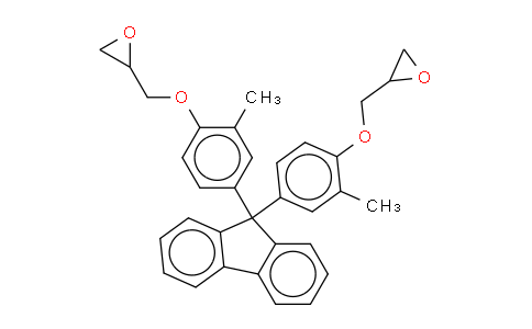 CAS No. 114205-89-9, 9,9-Bis(4-hydroxy-3-methylphenyl)fluorene diglycidyl ether