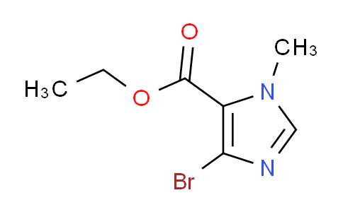 CAS No. 108905-73-3, 4-Bromo-1-methyl-1H-Imidazole-5-carboxylic acid Ethyl ester