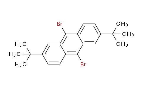 CAS No. 332083-45-1, 9,10-dibromo-2,6-di-tert-butylanthracene