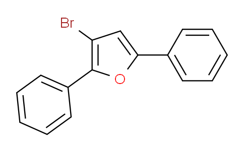 CAS No. 1487-09-8, 3-Bromo-2,5-diphenylfuran