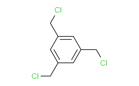 CAS No. 17299-97-7, 1,3,5-tris(chloromethyl)benzene