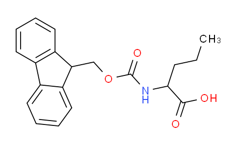 CAS No. 144701-21-3, 2-{[(9H-fluoren-9-ylmethoxy)carbonyl]amino}pentanoic acid
