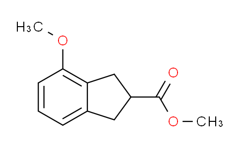 CAS No. 163456-61-9, Methyl 4-Methoxy-2,3-dihydro-1H-indene-2-carboxylate