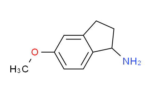 CAS No. 52372-95-9, 5-Methoxy-2,3-dihydro-1H-inden-1-amine