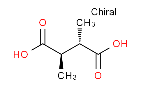 CAS No. 608-40-2, trans-2,3-Dimethylsuccinic acid