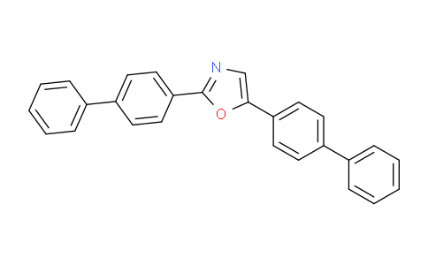 CAS No. 2083-09-2, 2,5-Bis(4-phenylphenyl)-1,3-oxazole