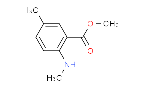 CAS No. 55150-24-8, Benzoic acid, 5-methyl-2-(methylamino)-, methyl ester