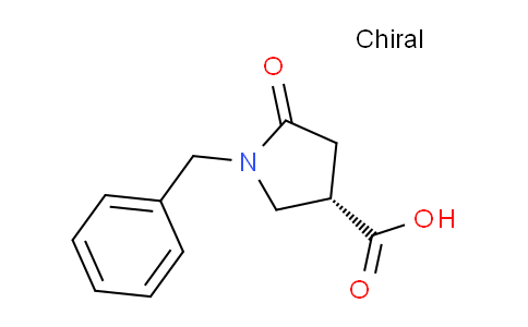 CAS No. 428518-42-7, (3S)-1-benzyl-5-oxopyrrolidine-3-carboxylic acid