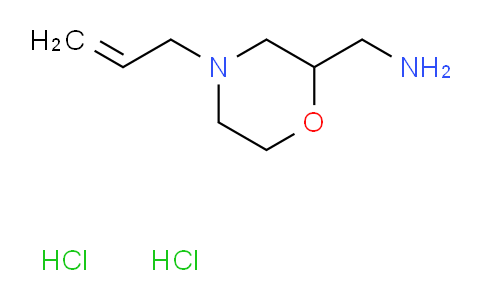 CAS No. 141815-17-0, (4-allylmorpholin-2-yl)methanamine dihydrochloride