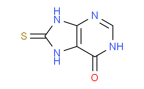 CAS No. 6305-94-8, 1,7,8,9-tetrahydro-8-thioxo-6H-purin-6-one